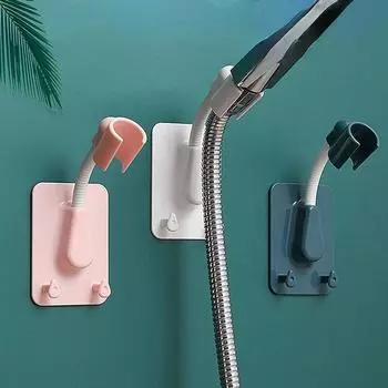 1 шт. кронштейн для душа с фиксированным сиденьем, насадка для душа, насадка для душа в форме лотоса, присоска, аксессуары для душа, бесплатный удар, душ, ванная комната HMKH YSXX розовый