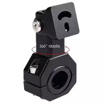 1 шт. кронштейн для крепления фары мотоцикла из алюминиевого сплава, универсальный регулируемый защитный брус, кронштейн для модификации фары бампера