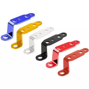 1 шт. кронштейн для светодиодной фары мотоцикла, зеркало заднего вида, удлинитель прожектора, держатель, зажим, аксессуары для мотоцикла и скутера синий