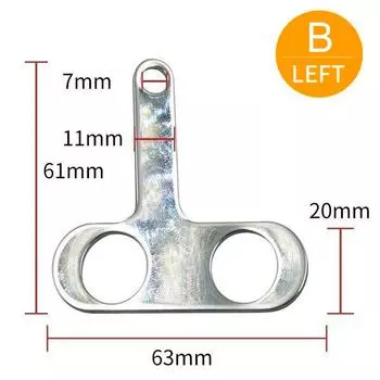 1 шт. кронштейн переключателя G-типа, зеркало 16 мм, кронштейн для руля, кран заднего вида для мотоциклов, кнопочный переключатель, высокое качество, абсолютно новый