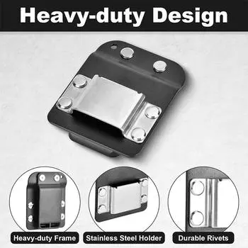 1 шт. Крючки для ремня электрической дрели DeWalt 18 В 20 В дрель-шуруповерт N268241 N169778 DCD980 Аксессуары для ударного гайковерта чёрный