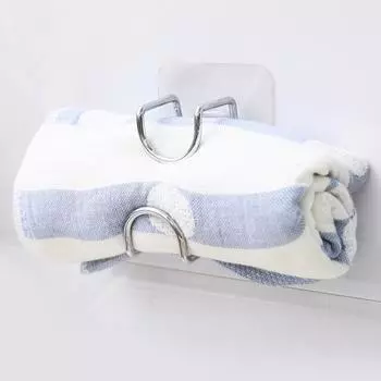 1 шт. крючок для раковины из нержавеющей стали для кухни, ванной, не оставляющий следов, прочный держатель для пасты, многофункциональная полка для хранения железа без проколов