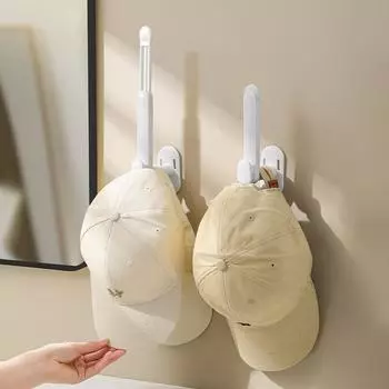 1 шт. крючок для шляп L-образной формы, масштабируемый, без проколов, крючок для пальто, шляп, полотенец, одежды, кухонной вешалки, рулона, крючки для ванной комнаты светло-желтого