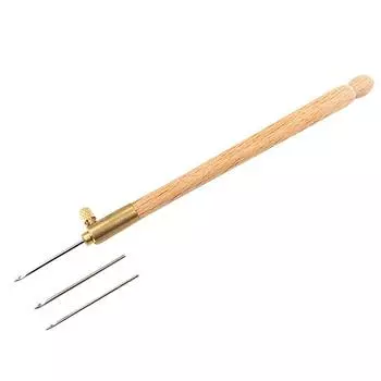 1 шт. крючок для вязания с 3 иглами, инструменты для вышивки, блестки, бисер, иглы, крючки, набор инструментов для вышивки бисером