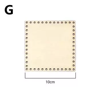 1 шт. Круглая основа для вязания крючком, вышивки крестом, плетеной вручную корзины, дно корзины, незаконченные поделки, деревянная резная