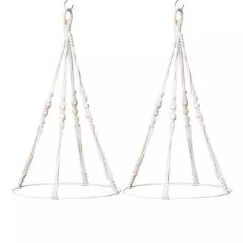 1 шт. круглая сушилка для цветов, балконная корзина ручной работы для трав