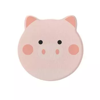 1 шт. круглый коврик для чашки, мультяшный коврик для чашки с водой, диатомитовый впитывающий коврик для животных, нескользящий впитывающий коврик, милый, 10 см