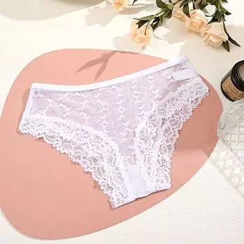1 шт. кружевное модное нижнее белье удобное для живота сексуальное подтягивающее ягодицы женщина выдолбленное L белый