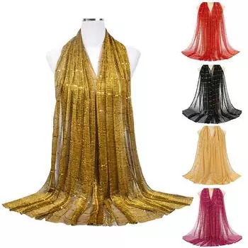 1 шт. кружевной универсальный шелковый шарф простота изменение цвета модный тюрбан двойного назначения складка