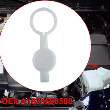 1 шт. крышка бака для воды автомобиля, лобовое стекло автомобиля, белая крышка бачка омывателя, автомобильные аксессуары для Mercedes W163 ML-класса A1638690508 белый