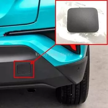 1 шт. Крышка буксировочного крюка заднего бампера автомобиля для Toyota C-HR 2016-2021, крышка заднего буксировочного крюка CHINA