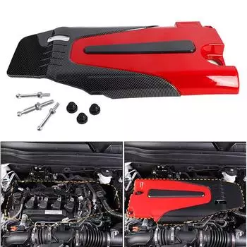 1 шт. Крышка двигателя автомобиля, капот, пылезащитный чехол, подходит для Honda Civic 2016-2021(Подходит только для модели 1,5 л.)