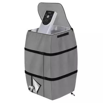 1 шт. Крышка насоса водонагревателя 43x38x54 см, надувная крышка насоса водонагревателя для спа-бассейна для деталей наружного бассейна чёрный