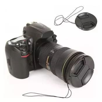 1 шт. Крышка объектива с центральным зажимом и сверхпрочными пружинами 43/49/52/55/58/62/67/72/77/82 мм Крышки фильтров для камер 43mm