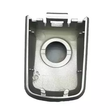 1 шт., крышка ручки левой передней двери автомобиля, мини-крышка, наружная часть автомобиля для Nissan-Qashqai 2008-2015, сменные аксессуары, серебристого цвета с отверстием CHINA