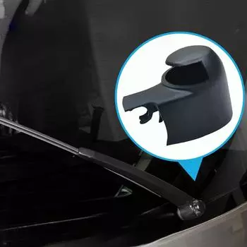 1 шт. Крышка рычага стеклоочистителя заднего стекла автомобиля для VW Volkswagen Golf Mk5 2004 2005 2006 2007 2008 2009 черная 6Q6955435D