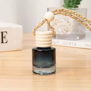 1 шт. Крышка с пятью проволоками 8 мл Цилиндрический пустой флакон Автомобильный диффузор эфирных масел Ароматизатор воздуха Аромат Флакон для духов Украшение