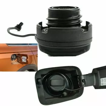 1 шт. Крышка топливного бака автомобиля, крышка заливной горловины топливного бака, крышка топливного бака для бензина, дизельного топлива для VW Golf, Jetta, Passat, Polo, Seat, Skoda, Octavia A4 чёрный