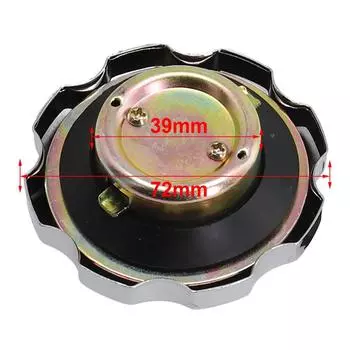 1 шт. Крышка топливного бака из алюминиевого сплава для мотоцикла, запирающаяся крышка топливного бака для квадроцикла, аксессуары для топливного бака мотоцикла CHINA