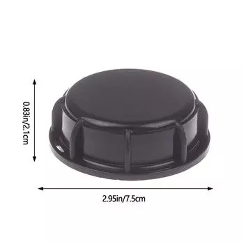 1 шт. Крышки для баков IBC, черные крышки для контейнеров IBC, крышка для резервуара для воды и жидкости, пластиковые модели для баков IBC, сумки-тоуты, аэрозольные баллончики