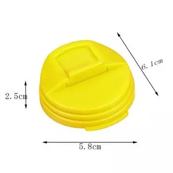 1 шт., крышки для банок для напитков, многоразовые герметичные крышки для банок для напитков, лучшая защита для банок стандартного размера красный