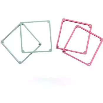 1 шт Кухня Хлебопекарь Инструмент Печатная форма Торт Форма Фиксированная рамка Помадка Печенье Распылительная форма Аксессуары зелёный