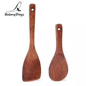 1 шт. кухонная лопатка для лопатки, деревянная ложка для риса, длинная деревянная лопатка для блинов, деревянная лопатка для риса, сервировочная ложка, кухонная утварь