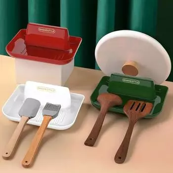 1 шт. кухонная подставка для лопаток, подставка для кастрюль, полки, столешница, полка для ложек, подставка для суповой ложки, держатель для палочек для еды белый
