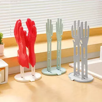 1 шт. кухонная подставка для перчаток, держатель для резиновых перчаток, сушилка для полотенец, держатель для слива, столешница, полка для хранения кухонной мойки, аксессуары для инструмента One Size белый