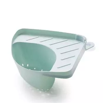 1 шт. кухонная раковина полка для пищевых отходов треугольный бак для воды корзина для мусора сливная корзина для хранения синий