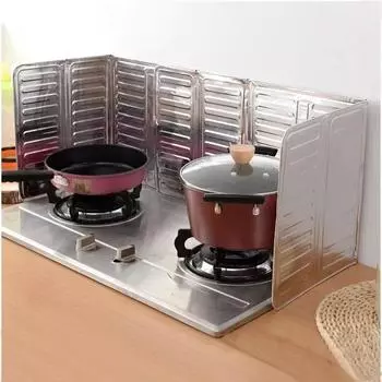 1 шт. кухонная защита от разбрызгивания масла для жарки на газовой плите, защита от ржавчины на кухне от разбрызгивания масла на плите