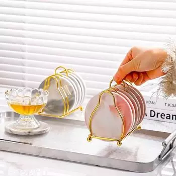 1 шт. кухонная железная полка для посуды, бытовая, золотая и серебряная, треугольные полки, шкаф для хранения посуды, полка для сушки