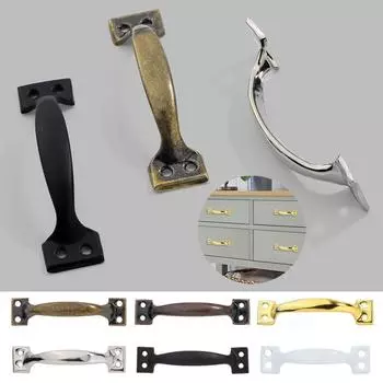 1 шт., кухонные дверные ручки для шкафа, ручки для ящика, аппаратная ручка 3inch серебряный