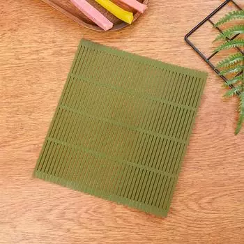 1 шт., кухонные роликовые коврики для суши, моющиеся многоразовые коврики для суши, японский коврик для приготовления суши, ролл-пэд, инструмент для приготовления суши, ручной инструмент one size