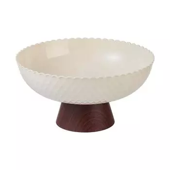 1 шт. кухонный или обеденный стол домашний декор винтажная фруктовница с рисунком под дерево орехи 26x26x13.5