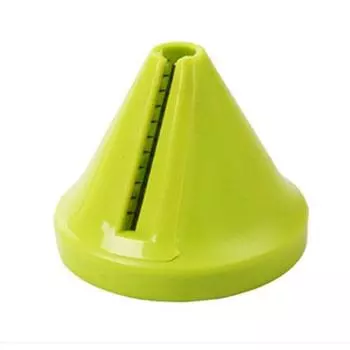 1 шт., кухонный многофункциональный вращающийся измельчитель, спиральная овощечистка, ручная овощечистка, фрукты, картофель, редис, кухонные аксессуары зелёный