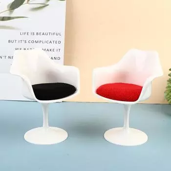 1 шт. Кукольный домик аксессуары мини Bjd круглый стул для отдыха украшение для дома B2