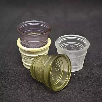 1 шт. кукольный домик еда и игровая ваза силиконовая форма УФ эпоксидная поворотная форма кукольные аксессуары игрушка сцена украшение