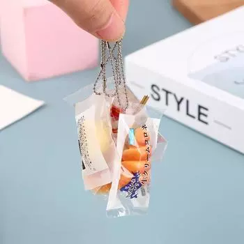 1 шт. кукольный домик имитация еды игрушка кулон креативный рюкзак кулон случайная доставка