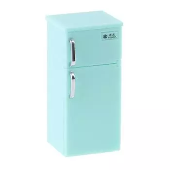 1 шт. кукольный домик, мебель для дома, мини-цветной пластиковый холодильник, модель