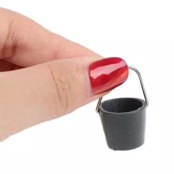 1 шт. кукольный домик мини ведро для воды швабра комбинация