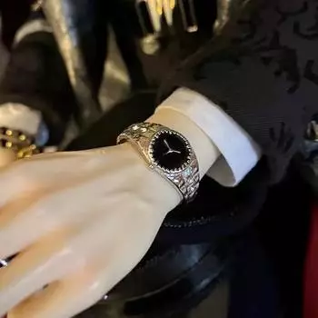 1 шт. кукольный домик миниатюрная модель часов кукольные украшения декор игрушка серебряный