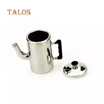 1 шт. кукольный домик миниатюрный металлический мини-чайник для молока кухня 1:12 1:6 детская игрушка подарок игрушки для всех возрастов