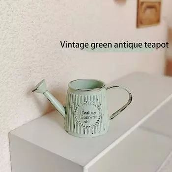 1 шт. кукольный домик поливочный чайник разбрызгиватель цветок садоводство душ имитация миниатюры масштаб микроскопическая комната украшение своими руками