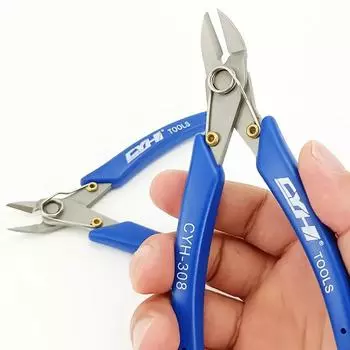 1 шт. кусачки диагональные плоскогубцы кусачки бокорезы кабельный зажим 5 мини портативный электронный ручной инструмент для домашнего использования своими руками