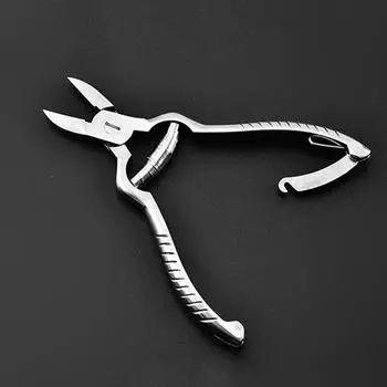 1 шт., кусачки для ногтей для толстых или вросших ногтей, супер острые, с длинной ручкой, триммер для ногтей, резак, профессиональные инструменты для маникюра и педикюра