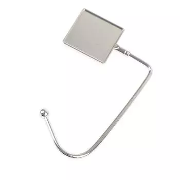 1 шт. квадратный металлический крючок для вешалки, держатель для складной сумки, крючок для сумки, переносной крючок для стола