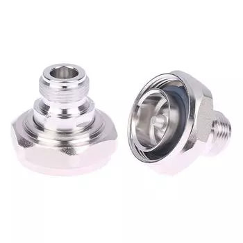 1 шт. L29 1/2 7/8 7/16 Din Male To N Female Plug Cable Connector Socket Jack Прямой медный коаксиальный Rf-разъем Адаптеры для тестового адаптера типа Din