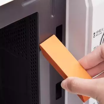 1 шт. ластик для пятен из нержавеющей стали, волшебный ластик, средство для удаления пятен с воды, очиститель для кранов, щетка для чистки кухни, чистка плитки бежевый