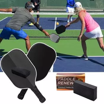 1 шт. ластик для ракетки Pickleball из углеродного волокна, очиститель для резиновой планки, подарки для Pickleball 5*5*2.5cm